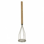 Thumbnail image #1 for Libertyware PM55RD Potato Masher, 24" Overall Length, 5-1/2" Round Head, Wood Handle Case of 24
