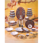 Thumbnail image #2 for Thunder Group Peacock 1106TP 3 oz Melamine Soup Plate, 6-inch Diameter Case of 18 Dozen