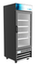 Thumbnail image #5 for KoolMore One-Section Glass Door Merchandiser Refrigerator, 23 Cu. Ft., Bottom-Mount, Black