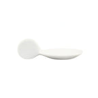 Thumbnail image #1 for CAC China Party Collection PTS-40 Porcelain Oval Tasting Spoon, 4" Case of 10 Dozen