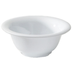 Thumbnail image #1 for G.E.T. GET B-105-DW White Melamine Bowl, 10 oz, 5-1/2 in Diameter Case of 4 Dozen