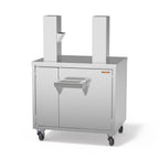 Thumbnail image #1 for Zummo MSP40 2.0 Service Cabinet with Reservoir, 2 Chutes & 2 Storage Baskets, 30-3/4"H x 31-1/2"W x 23-2/3"L