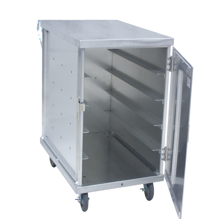 Product image #4 for Cres Cor Mobile Enclosed Non-Insulated Single-Compartment Tray Delivery Cabinet, 10-Pan Capacity for 14 x 18 Inch Trays