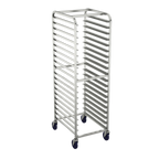 Thumbnail image #1 for Winholt Equipment AL-1820B-LC2 Mobile Aluminum Medium-Duty Pan Rack, 40 14 x 18 or 20 18 x 26 Sheet Pan Capacity, 2 Locking Casters