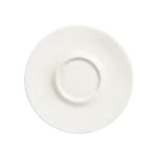 Thumbnail image #1 for Libbey Slenda 905356590 Porcelain Saucer, 5-1/8", Round, White