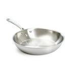 Thumbnail image #1 for Browne USA Foodservice Thermalloy® 5724153 9.5-Inch Tri-Ply Stainless Steel Fry Pan with Riveted Handle