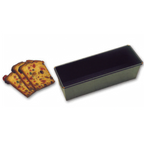Thumbnail image #1 for Matfer Bourgeat Exopan 341603 Nonstick Coated Steel Bread Loaf Pan, 7 x 3 x 3 in