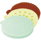 Thumbnail image #1 for TableCraft Products 166DT Replacement Cheese Dredge Lid, Universal, Snap-Tight, Yellow Polyethylene, Dishwasher Safe Case of 400