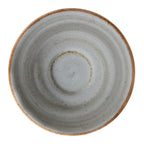 Thumbnail image #1 for G.E.T. Corona, Artisan Grey PA1607900324 . . Porcelain Tea/Bouillon Saucer, 6-1/2" Round, Rolled Edge, Grey Dozen Case of 2 Dozen