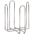 Thumbnail image #1 for Cal-Mil 23404-49 Chrome Bowl Holder, Fits 6" Bowls, 6.5"W x 6.5"D x 7.375"H