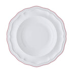 Thumbnail image #1 for Steelite International Folio, Porcelain 62569FP814 Round Porcelain Rim Soup Bowl, 15 oz, 9.75" Case of 2 Dozen