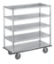 Thumbnail image #6 for Channel Manufacturing Queen Mary 5-Shelf Banquet Utility Cart, Aluminum, 62 x 28 x 66 Inches