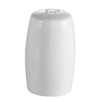 Thumbnail image #1 for CAC China Boston BST-PS Porcelain Pepper Shaker, Round Embossed, Super White, 1-3/8" Dia. x 2-1/2"H Case of 4 Dozen