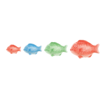 Thumbnail image #2 for Thunder Group 1200CFB Fish-Shaped Melamine Platter, 12", Blue Case of 3 Dozen