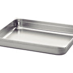 Thumbnail image #1 for Tramontina USA, Inc. 61051-060 Rectangular Stainless Steel Food Pan, 9.5 Qt, 20.9 x 12.8 x 2.6 in Case of 10