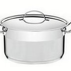 Thumbnail image #1 for Tramontina USA, Inc. 62624-160 1.9 Qt Stainless Steel Covered Casserole with Tri-Ply Base, 16 cm Case of 4