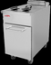 Thumbnail image #5 for BakeMax Electric Floor Fryer with 34 Liter Stainless Steel Fry Pot, 208V, 3-Phase