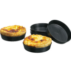Thumbnail image #1 for Matfer Bourgeat Exoglass 345112 Round Composite Quiche Mold, 4-3/4-Inch Diameter x 3/4-Inch Height, Nonstick