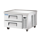 Thumbnail image #1 for Norpole, Inc. NPCB-36 36-Inch 2-Drawer Stainless Steel Chef Base Refrigerator, 7 cu. ft.