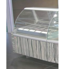Thumbnail image #1 for Oscartek Classic II CLASSIC II CIIG2106 Gelato Display Case, 83", Curved Glass, Self-Contained Refrigeration, 16 x 5-Liter Pan Capacity