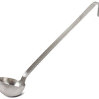 Thumbnail image #1 for JB Prince U540 A 2 oz 1-Piece Stainless Steel Ladle, 12 in Overall Length