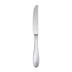 Thumbnail image #1 for 1880 Hospitality Scroll by Oneida® 2201KDTF Heavyweight 18/8 Stainless Steel Dinner Knife, 9-1/2", One-Piece Asymmetrical Linear Pack of 1 Dozen