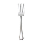 Thumbnail image #1 for 1880 Hospitality Needlepoint by Oneida® 2544FSLF Salad/Pastry Fork, 6-1/8", 18/8 Stainless Steel, Beaded Border Pack of 3 Dozen