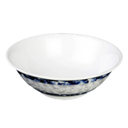 Thumbnail image #1 for Thunder Group Dragon 5070DL Blue Dragon Melamine Bowl, 36 oz, 8" Diameter, Rimless Case of 6 Dozen