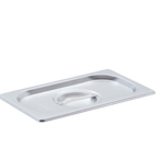Thumbnail image #2 for ATSMFG MET MET-SP14C ATS MFG 1/4 Size Solid Steam Table Pan Cover, 24 Gauge, Flat, Without Handle or Hinge Case of 72