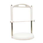Thumbnail image #1 for Matfer Bourgeat 072525 Tabletop Cheese Guillotine with Wire Cutting Edge and Plastic Base, 15"H