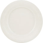 Thumbnail image #1 for Libbey Schonwald, Vibes 9820076 Round Porcelain Plate, 10-1/4" Diameter, Flat Edge, Embossed Rim