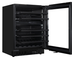 Thumbnail image #8 for KoolMore 2-Section Dual Zone Reach-In Wine Cooler with Glass Doors and Wooden Shelves