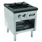 Thumbnail image #1 for GSW USA AESP1-3R24NG 3-Ring Stock Pot Range, Single Burner, Natural Gas, 24"H, 90,000 BTU/hr