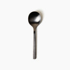 Thumbnail image #1 for 1880 Hospitality Chef's Table by Oneida® B410SBLF Bouillon Spoon, 6-1/4", Stainless Steel, Black PVD Finish 1 Dozen