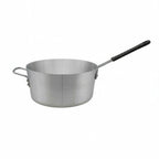Thumbnail image #1 for Libertyware PAN7H 7-1/2 Qt 8-Gauge Aluminum Saucepan with Silicone-Molded Triple-Riveted Handle, Without Cover Case of 6