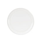Thumbnail image #2 for Cal-Mil 24011-11-15 White Round Melamine Plate, 11" Diameter x 1"H, Rolled Edge Case of 6