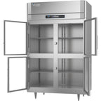 Thumbnail image #2 for Victory Refrigeration UltraSpec™ RS-2D-S1-HG-HC Two-Section Reach-In Refrigerator, 44.57 cu. ft., Four Half-Height Hinged Glass Doors