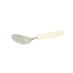 Thumbnail image #1 for Thunder Group SLTHCS001 Ice Cream Spade, One-Piece Stainless Steel Blade, White Plastic Handle Case of 120