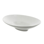 Thumbnail image #1 for Ten Strawberry Street Whittier WTR-10OVLBWL Shallow Porcelain Oval Bowl, 4 oz, 9 3/4" x 7 7/8" Case of 24