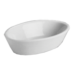 Thumbnail image #1 for Steelite Diversified Ceramics HL5500AWHA Oval China Baker, 9 oz, White, 6.25 x 4.25 x 1.5 in Case of 2 Dozen