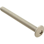 Thumbnail image #1 for AllPoints Foodservice Parts & Supplies 6221032 Truss Head Machine Screw, 10-24 x 2 in, Stainless Steel