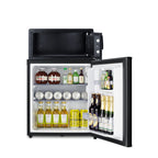 Thumbnail image #2 for Summit Commercial Summit Appliance MBSAFEB In-Room Minibar Refrigerator with Combination Safe, 20 in, Black, Automatic Defrost