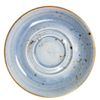 Thumbnail image #1 for Vertex China London Terra LTS-2 6" Round China Saucer, Double Well, Hand Painted Case of 3 Dozen