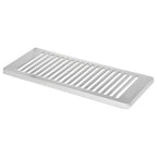 Thumbnail image #1 for IMC/Teddy Economy ES-6014L Louvered Stainless Steel Shelf, 60"W x 14"D, 16 Gauge