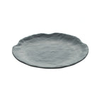 Thumbnail image #1 for G.E.T. Endure 15005111005 Round Melamine Plate, 10" Diameter, Weathered Onyx Case of 24