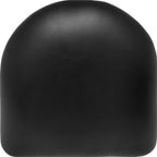 Thumbnail image #1 for Oak Street SLSEAT-BLK Replacement Vinyl Bar Stool Seat, Black, 16.5" D x 17.375" W x 2.5" Thick