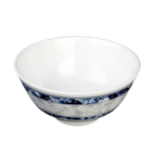 Thumbnail image #1 for Thunder Group Dragon 3004DL Blue Melamine Rice Bowl, 12 oz, 4-7/8" Round Case of 18 Dozen