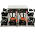 Thumbnail image #1 for Curtis Alpha ALP6GT63A000 Automatic Twin Decanter Coffee Brewer, 12-Cup Brew, 6 Warmers