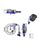 Thumbnail image #2 for Open Stainless Steel Retractable Hose Reel System with 3/8-Inch x 50-Foot Hose and Front Trigger Spray Valve