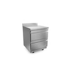 Thumbnail image #1 for Fagor Refrigeration FWR-27-D2-N Worktop Refrigerator, 27-3/4"W, 1-Section, 2-Drawer, Stainless Steel, Self-Contained